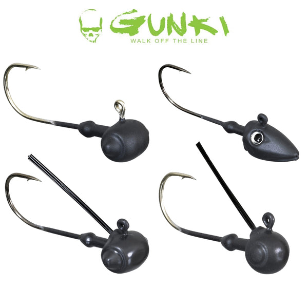 Gunki Street Fishing Concept Jig Heads G'Foot S'Slide G'Foot Guard G'Round Guard