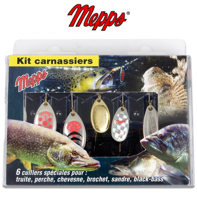 MEPPS PREDATOR SPINNER KIT - Predator Kit - Fishing Baits & 