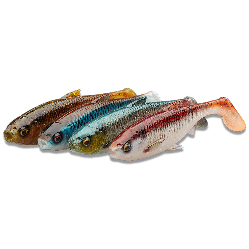SAVAGE GEAR 3D RIVER ROACH MIXED PACK OF 4 - Fishing Baits &