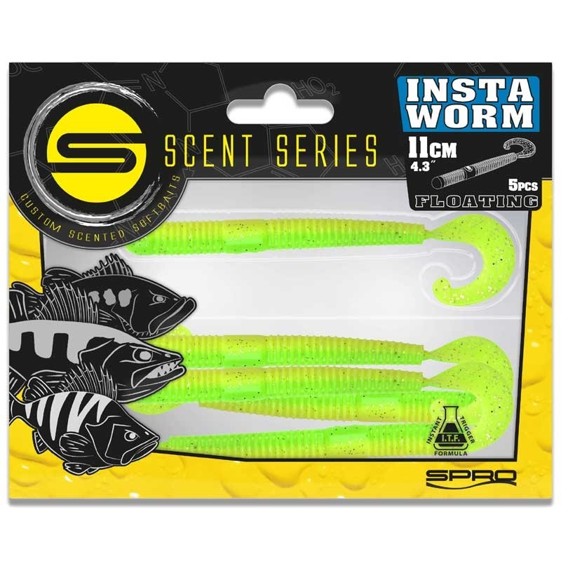 Spro Scent Series Insta Worm Floating 11cm - Insta Worm